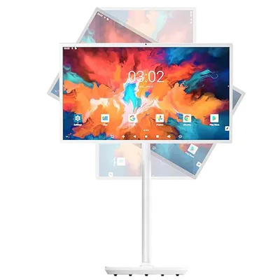 מסך חכם נייד עם גלגלים 32" BeeTech Portable